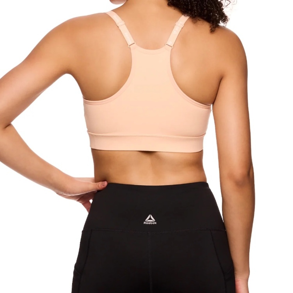 Reebok Women's Low Impact Favorite Bra with Removable Cups Size L - Picture 4 of 10